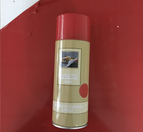 Spruzzo di gomma smontabile della mano della pittura a base d'acqua, aerosol di colore rosso