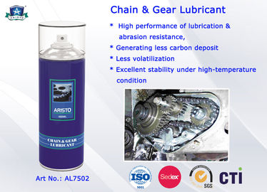 La catena e l'ingranaggio 400ml spruzzano i lubrificanti industriali per lubrificazione e resistenza all'abrasione