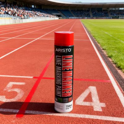 Vernice aerosol per uso interno ed esterno con campione gratuito - 750 ml di vernice a spruzzo per marcatura lineare