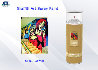 Latte acriliche della pittura di spruzzo dei graffiti di arte dell'aerosol per l'artista con il normale, Fluo, colore metallico