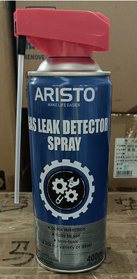 Applicazione coerente e accurata con aerosol domestico per il rilevamento di perdite gassose su tubi di plastica e metallici