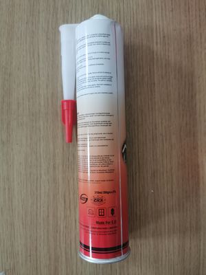 0 Proprietà di saggiamento mm Sigillante adesivo di poliuretano colore grigio per applicazioni industriali e pesanti