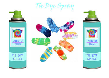 La multi tintura variopinta del legame 200ml spruzza la pittura DIY per le calze delle sciarpe dell'abbigliamento